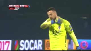 خلاصه بازی:  کرواسی  2 - 0  ایسلند