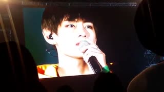 [ENG SUB] 161112 Ending Ment - BTS V talking about his grandmother's passing