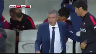 خلاصه بازی:  پرتغال  4 - 1  لتونی