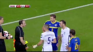 خلاصه بازی:  یونان  1 - 1  بوسنی