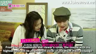 برنامه we got married زوج taemin and naeun پارت 30