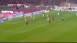 بلژیک 8 - استونی 1 ؛ بازی های مقدماتی جام جهانی 2018
