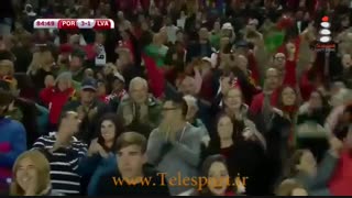 پرتغال 4 - لتونی 1 ؛ بازی های مقدماتی جام جهانی 2018