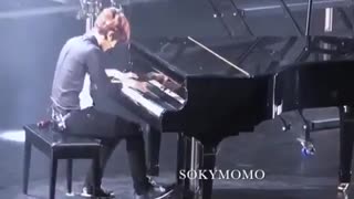 پیانو زدن بکی ⭐(فردا تهران تعطیلیم هولاااا)