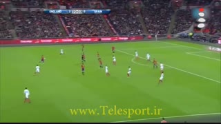 انگلیس 2 - اسپانیا 2 ؛ دیدار دوستانه