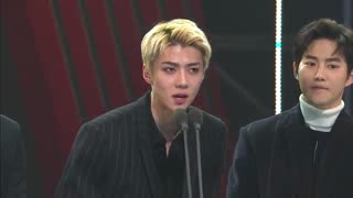 asia artists awards(AAA)exo baidu star