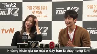 [Vietsub] Ji Chang Wook & Yoona @ Vapp Live [20/9/2016] ((جی چانگ ووک و یونا در کنفرانس خبری کی 2))