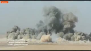 شلیک موشک نظامیان فرانسوی به خودروی انتحاری داعش