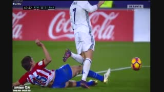 خلاصه بازی:  اتلتیکومادرید  0 - 3  رئال مادرید ( هتریک رونالدو)