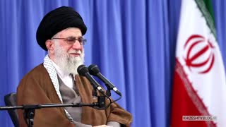 مداحی «منم باید برم...» در محضر امام خامنه ای (HD)
