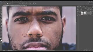 کوچک کردن بینی در فتوشاپ با حفظ مدل طبیعی آن