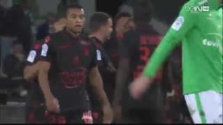 خلاصه بازی: سنت اتین  0 - 1  نیس