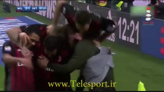 تساوی در دربی میلان؛ میلان 2 - اینتر 2