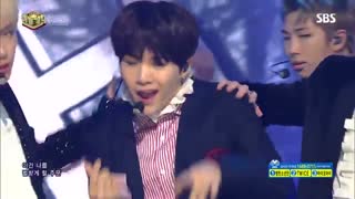 آخرین اجرای Blood Sweet & Tears از بی تی اس (دارن برامون قلب میفرستن)