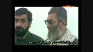 تصاویر ضبط شده از عرشه ناو امریکایی توسط پهپاد ایرانی