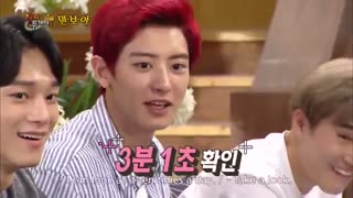 Chanyeol's Nickname is "3 Minutes and 1 Second