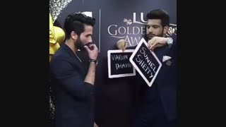 شاهد کاپور در lux golden rose awards