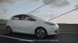 تبلیغ خودرو Renault ZOE