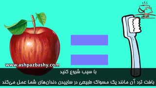 فیلم سلامتی : غذاهایی برای لبخند زیباتر و دندان های سفیدتر