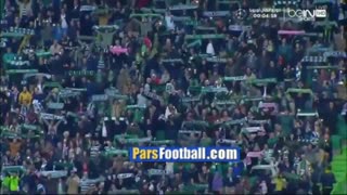 سنگ تمام هواداران اسپورتینگ از رونالدو