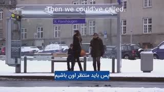 واکنش مردم به کودک یخ زده در سرما در شهر اُسلو کشور نروژ