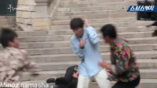 ❤اوپا لی مین هو ❤ 2016.11.23 خیلی خیلی داغ داغ همین امروزمنتشرشده پشت صحنه و فیلمبرداری قسمت 1و 2سریال افسانه دریای آبی(کیفیتHD)