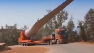 حمل و نقل پره های توربین