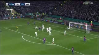 خلاصه بازی:  سلتیک  0  - 2  بارسلونا