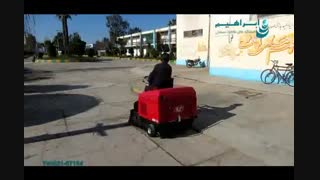 سوییپر / جاروب و نظافت سریع و با کیفیت محوطه
