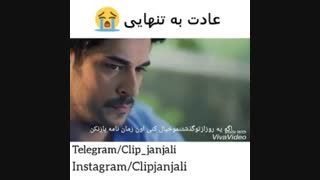 عادت به تنهایی ندارم....