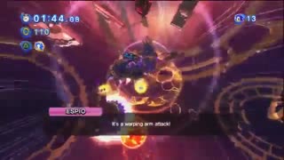 مرحله اخر بازی سونیک جنریشنز time eater