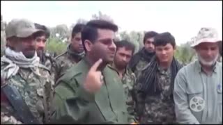 مداحی شهید محسن خزایی در جمع مدافعان حرم در سوریه