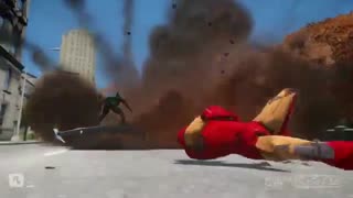 IRON MAN VS GREEN LANTERN - EPIC BATTLE
