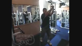 نمایش فیلم آموزش حرکات بدنسازی سینه کراس اور (رایز)