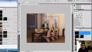 ترکیب لایه های vray element's