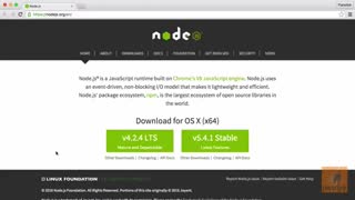 2- نصب نود جی اس