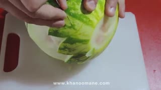 تزئین هندوانه شب یلدا