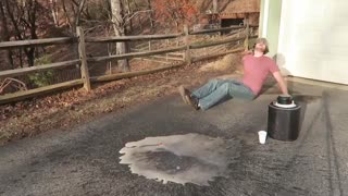 ترکیب نیتروژن مایع با نوشابه و اتفاقی که میوفته!!!