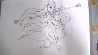 How to draw Talia Princess of Xeris from Lolirock