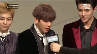 Exo در مراسم فرش قرمز MANA + اکسو جایزه ی بهترین استایل برررررد ^____^