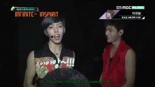 dongwoo backstage & sungyeol's fanboy