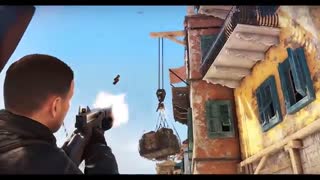 تریلر گیم پلی بازی Sniper Elite 4