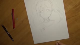 کشیدن نیکو از انیمه ای love live