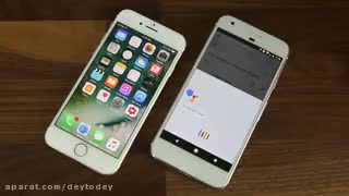 مقایسه گوشی آیفون7 و گوگل پیکسل