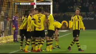 خلاصه بازی:  دورتموند  4 - 1  گلادباخ