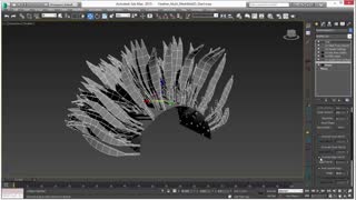 آموزش ساخت پر با ornatrix در 3d max