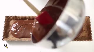 تارت شکلات و انار ، یلدا