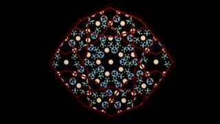 نمایش هنر اسلیمی ایرانی با نور