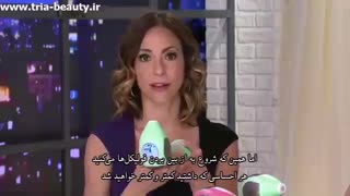 نحوه استفاده از لیزر خانگی موهای زائد تریا روی صورت درمان ریزش مو