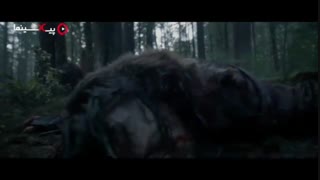 سکانس حمله خرس به دی‌کاپریو در فیلم فیلم بازگشته(The Revenant,2015)